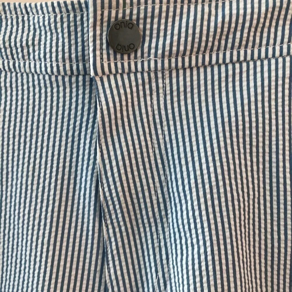 Onia Striped Calder Swim Trunk